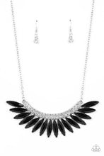 Load image into Gallery viewer, Necklaces Flauntable Flamboyance - Black N234
