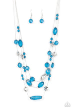Load image into Gallery viewer, Necklaces Prismatic Pose - Blue N2265