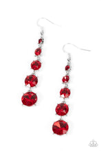 Load image into Gallery viewer, Earrings Red Carpet Charmer - Red E508