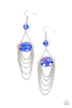 Load image into Gallery viewer, Earrings Ethereally Extravagant - Blue