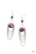 Load image into Gallery viewer, Earrings Ethereally Extravagant - Purple E2460