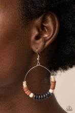 Load image into Gallery viewer, Earrings Earthy Esteem - Black E2383