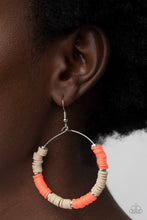 Load image into Gallery viewer, Earrings Skillfully Stacked - Orange E2171