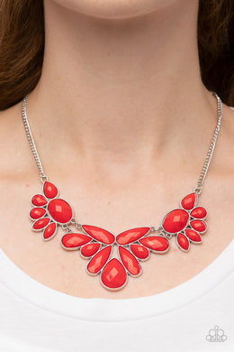 Necklace A Passing FAN-cy - Red N201