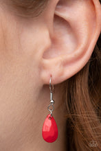 Load image into Gallery viewer, Necklace A Passing FAN-cy - Red N201