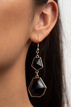 Load image into Gallery viewer, Earrings Rio Relic - Black E012