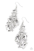 Load image into Gallery viewer, Earrings Interstellar Illumination - White E2377