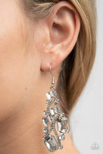 Load image into Gallery viewer, Earrings Interstellar Illumination - White E2377