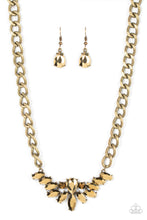 Load image into Gallery viewer, Necklaces Come at Me - Brass N2101