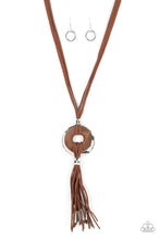 Load image into Gallery viewer, Necklace ARTISANS and Crafts - Brown N2295