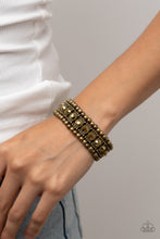 Load image into Gallery viewer, Bracelets Ritzy Reboot - Brass B2191