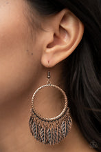 Load image into Gallery viewer, Earrings FOWL Tempered - Copper E390