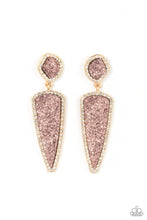 Load image into Gallery viewer, Earrings Druzy Desire - Gold E429