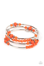 Load image into Gallery viewer, Bracelets Whimsically Whirly - Orange B055