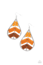 Load image into Gallery viewer, Earrings Nice Threads - Orange E2399