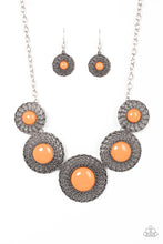 Load image into Gallery viewer, Necklace Detail Orientated - Orange N309