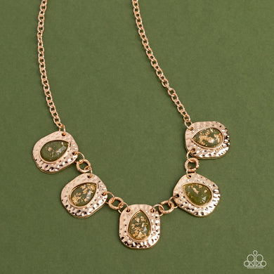 Necklace Mayan Masterpiece - Green