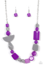 Load image into Gallery viewer, Necklaces Tranquil Trendsetter - Purple N239