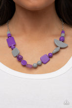 Load image into Gallery viewer, Necklaces Tranquil Trendsetter - Purple N239