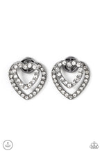 Load image into Gallery viewer, Earrings Ever Enamored - Black VDAY V154
