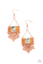 Load image into Gallery viewer, Earrings Riverbed Bounty - Copper E2247