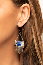 Load image into Gallery viewer, Earrings Riverbed Bounty - Blue E2414