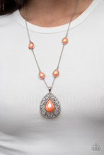 Load image into Gallery viewer, Necklaces Magical Masquerade - Orange N2185