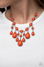 Load image into Gallery viewer, Necklaces Mediterranean Mystery - Orange N2264