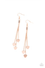 Load image into Gallery viewer, Earrings Higher Love - Rose Gold VDAY V153