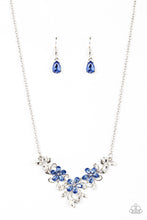 Load image into Gallery viewer, Necklaces Floral Fashion Show - Blue
