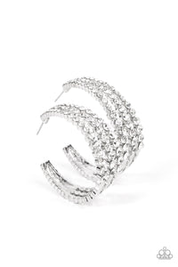 Earrings Cosmopolitan Cool - White E041