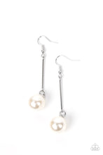 Load image into Gallery viewer, Earrings Pearl Redux - White E2033
