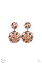Load image into Gallery viewer, Earrings Industrial Fairytale - Copper Clip Ons D1