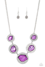 Load image into Gallery viewer, Necklaces Raw Charisma - Purple N2231