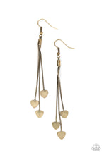 Load image into Gallery viewer, Earrings Higher Love - Brass E2345