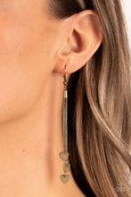 Load image into Gallery viewer, Earrings Higher Love - Brass E2345