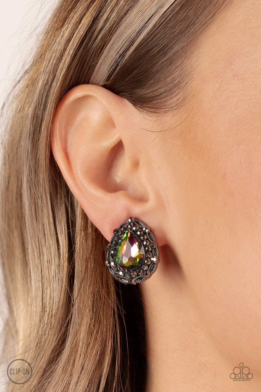 Earrings Haute Happy Hour - Multi Clip Ons L2
