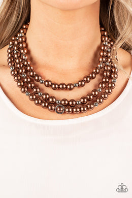 Necklaces Needs No Introduction - Brown Pearl N2065
