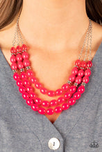 Load image into Gallery viewer, Necklaces Coastal Cruise - Pink Set W