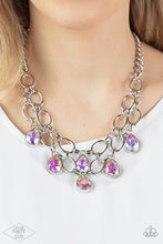 Load image into Gallery viewer, Necklaces Show-Stopping Shimmer - Multi Iridescent N2204