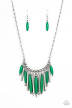 Load image into Gallery viewer, Necklaces Bohemian Breeze - Green N2354