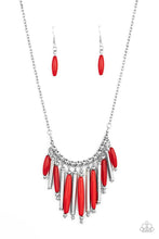 Load image into Gallery viewer, Necklaces Bohemian Breeze - Red N2354