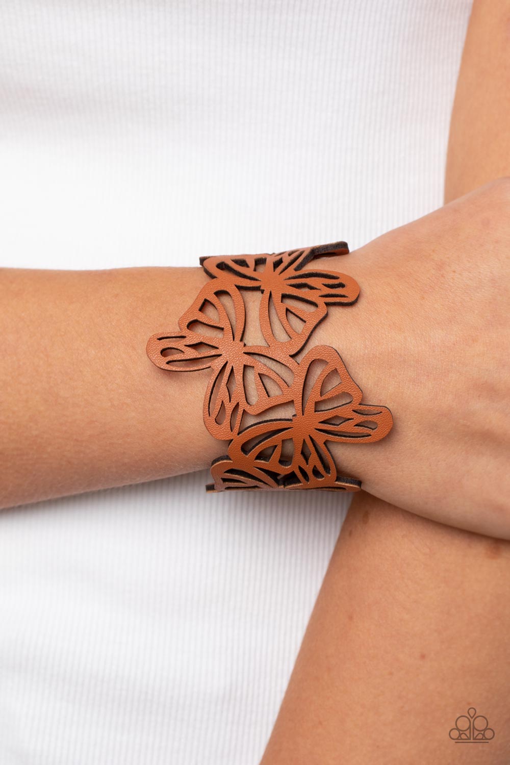 Bracelets Butterfly Breeze - Brown Urban W43