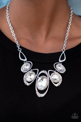 Necklace Hypnotic Twinkle - White LOP N2111