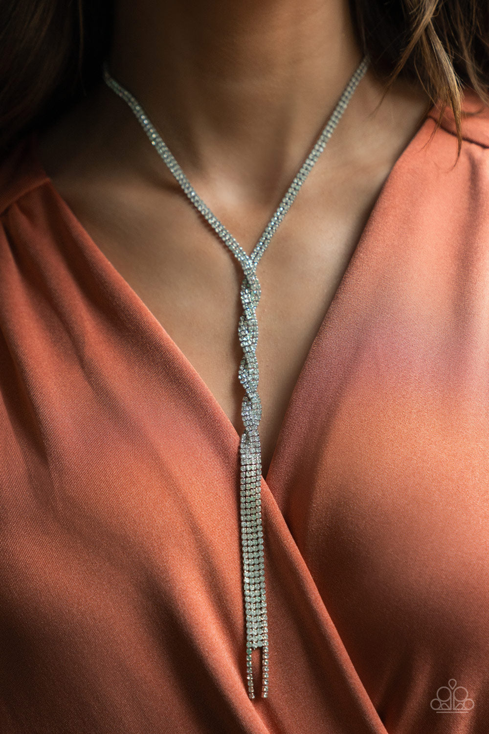 Necklaces Impressively Icy - White LOP N2341