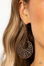 Load image into Gallery viewer, Earrings Country Cornucopia - Copper E440