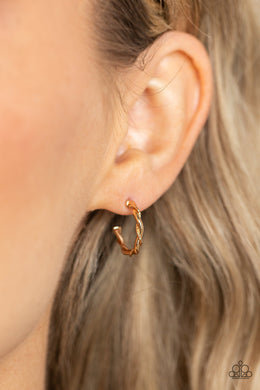 Earrings Irresistibly Intertwined - Gold S116