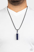Load image into Gallery viewer, Urban Comes Back ZEN-fold - Blue Necklaces UR57