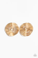 Load image into Gallery viewer, Earrings COIL Over - Gold E421