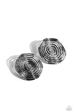 Load image into Gallery viewer, Earrings COIL Over - Black E421